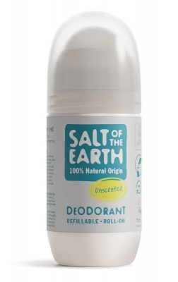 Salt of the Earth Unscented Refillable Roll-On Deodorant 75ml